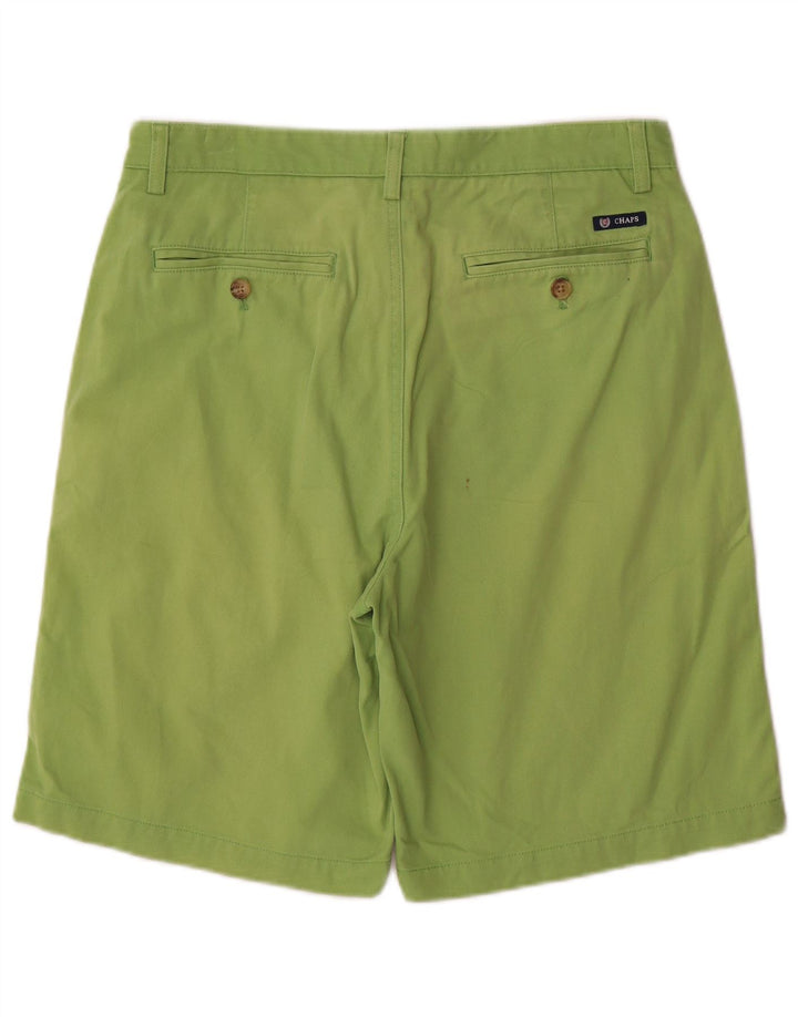 CHAPS Short Chino Homme W32 Coton Vert Moyen