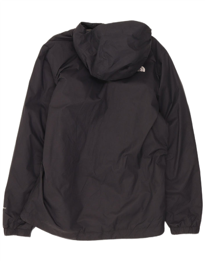 The North Face Veste coupe-vent à capuche pour homme UK 38 Medium Noir Polyester