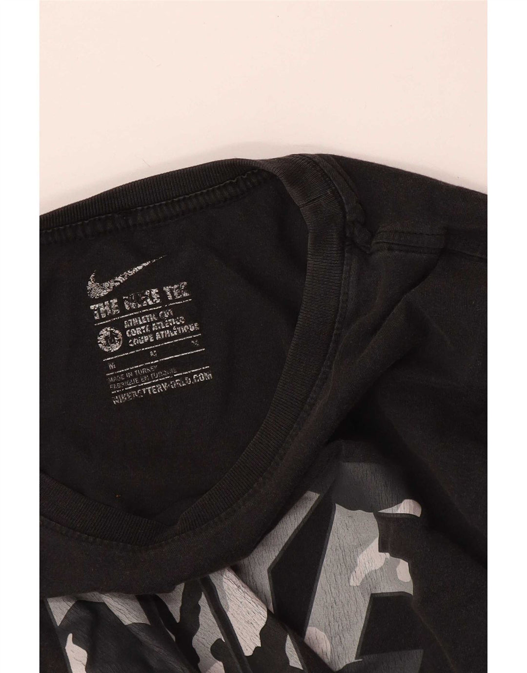 Nike T-shirt graphique coupe athlétique pour homme Noir moyen