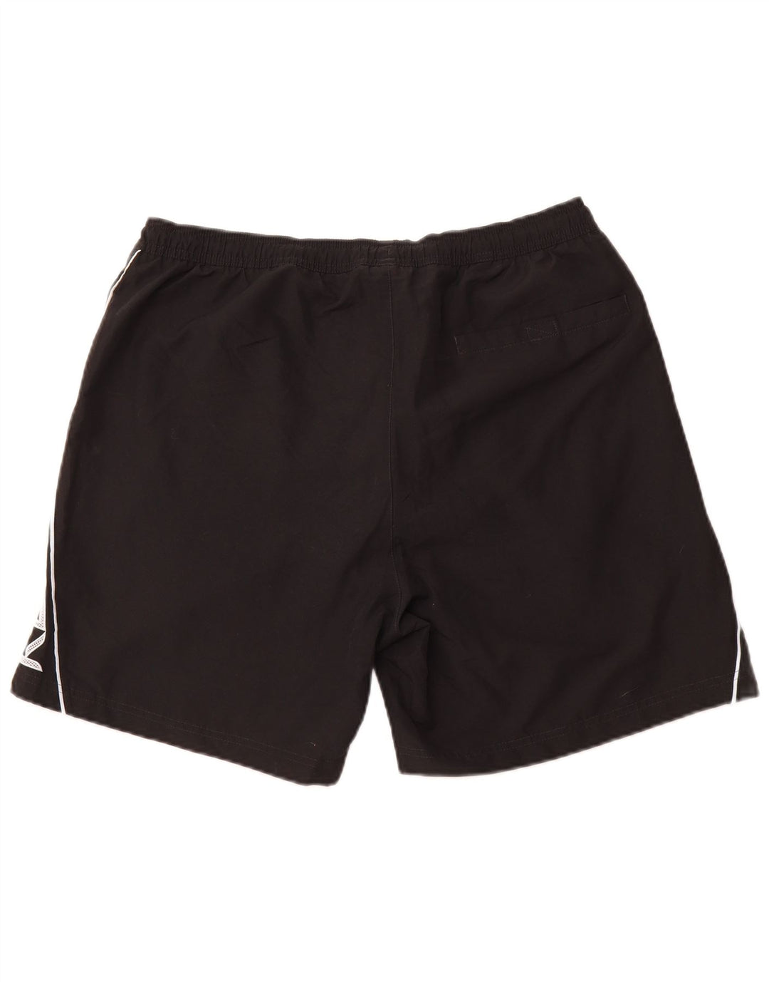 REEBOK Short de sport graphique pour hommes Large Noir Polyester