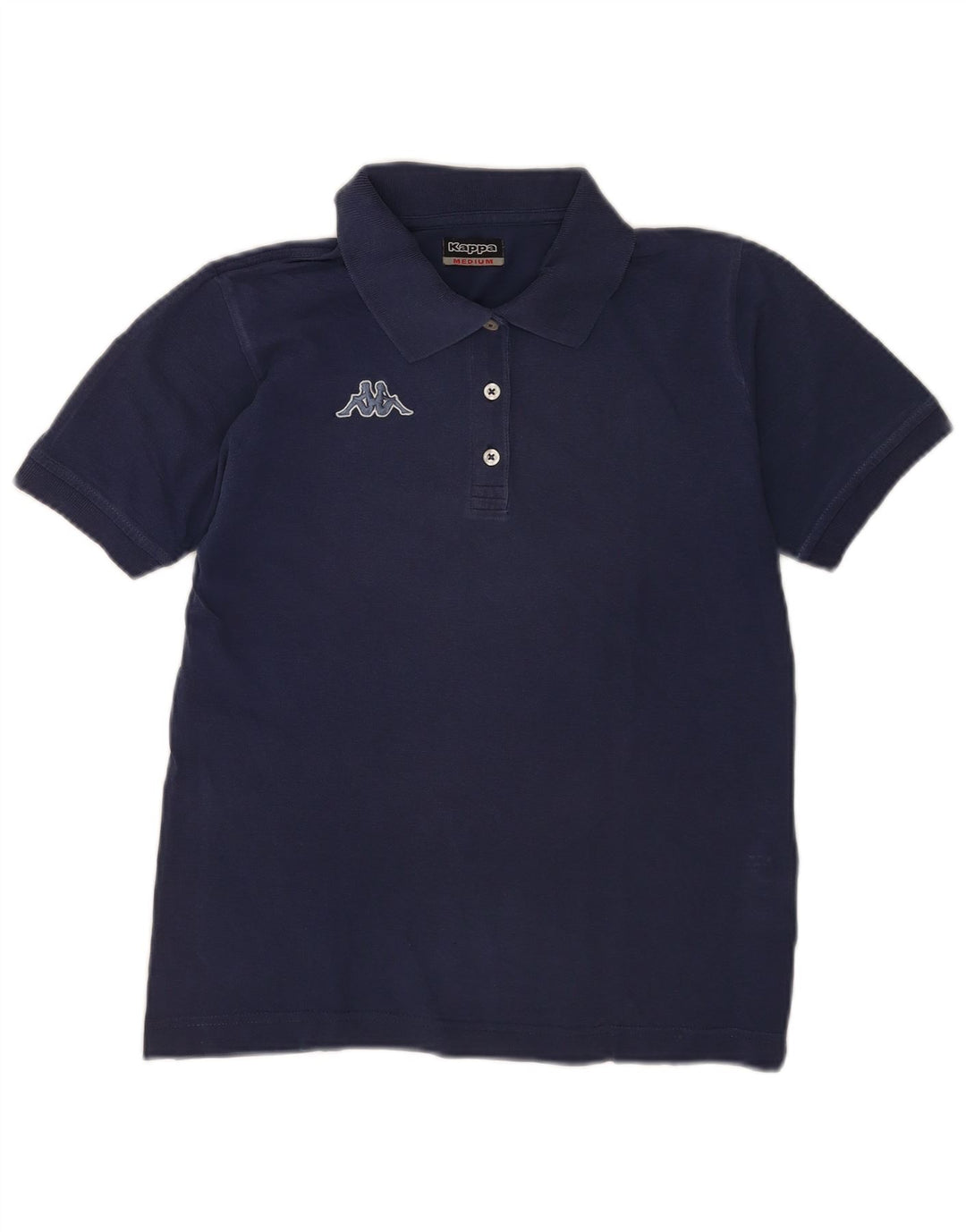 Kappa Polo Femme UK 12 Coton Bleu Marine Moyen