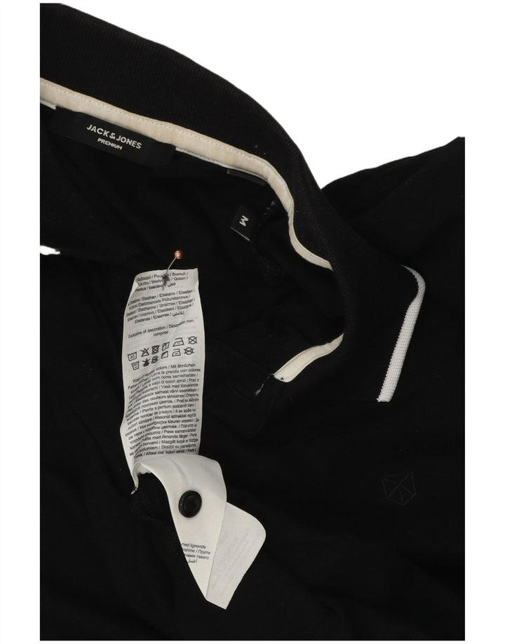 Jack & Jones Polo Homme Noir Moyen Coton
