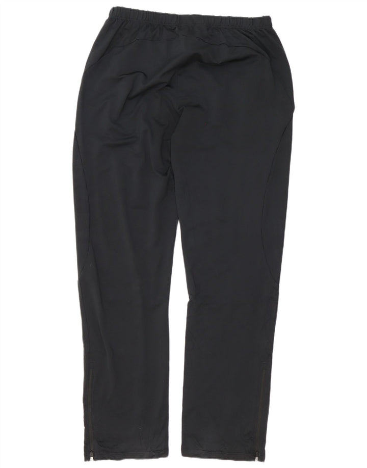 Asics Pantalon de survêtement homme UK 18 XL Noir Polyester