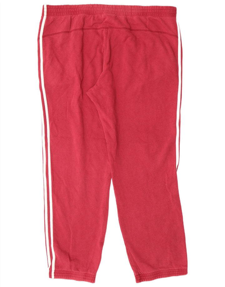 ADIDAS Pantalon de survêtement pour homme 2XL en coton bordeaux