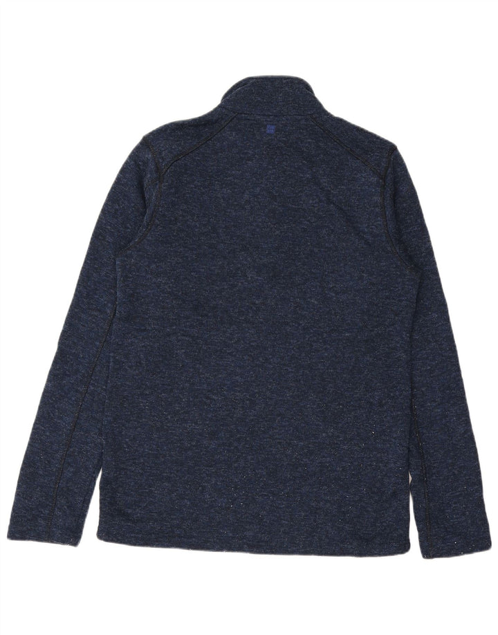 Mountain Warehouse Pull Col Zippé Homme Bleu Marine Moyen