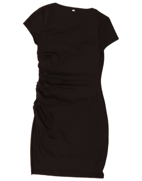 Guess Womens Bodycon Dress UK 12 Medium Black Polyamide