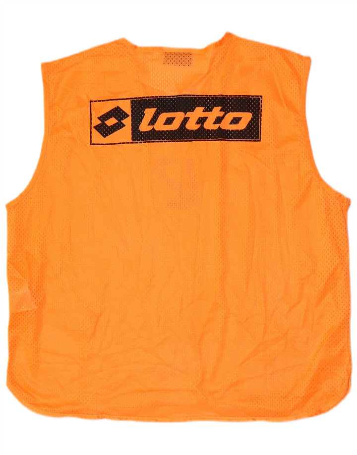 Lotto Débardeur Graphique Homme XL Orange Polyester