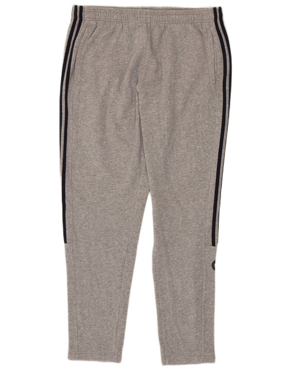 Adidas Mens Graphic Tracksuit Trousers XL  Grey Cotton