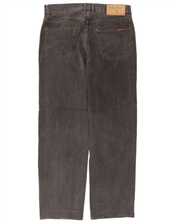 MARLBORO CLASSICS Jean droit homme W33 L29 gris coton