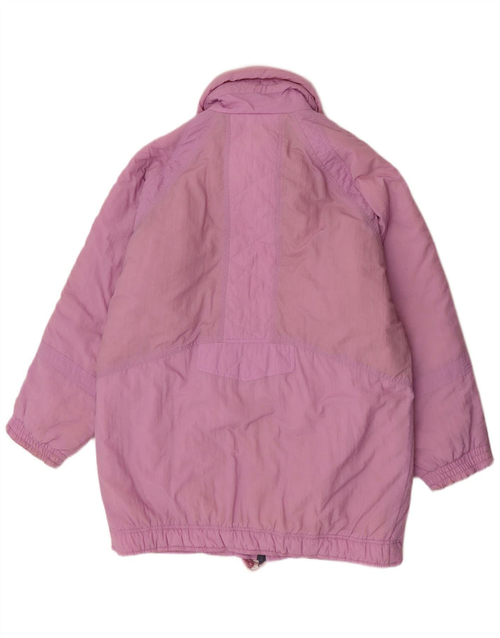 manteau rembourré surdimensionné femme vintage EU 38 Polyamide violet moyen
