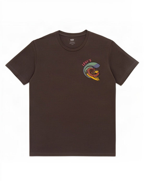 Levi's Tee-Shirt Graphique Homme Gris Moyen
