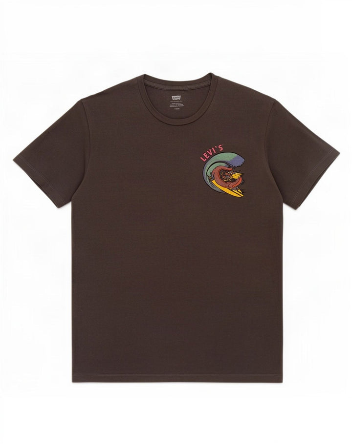 Levi's Tee-Shirt Graphique Homme Gris Moyen