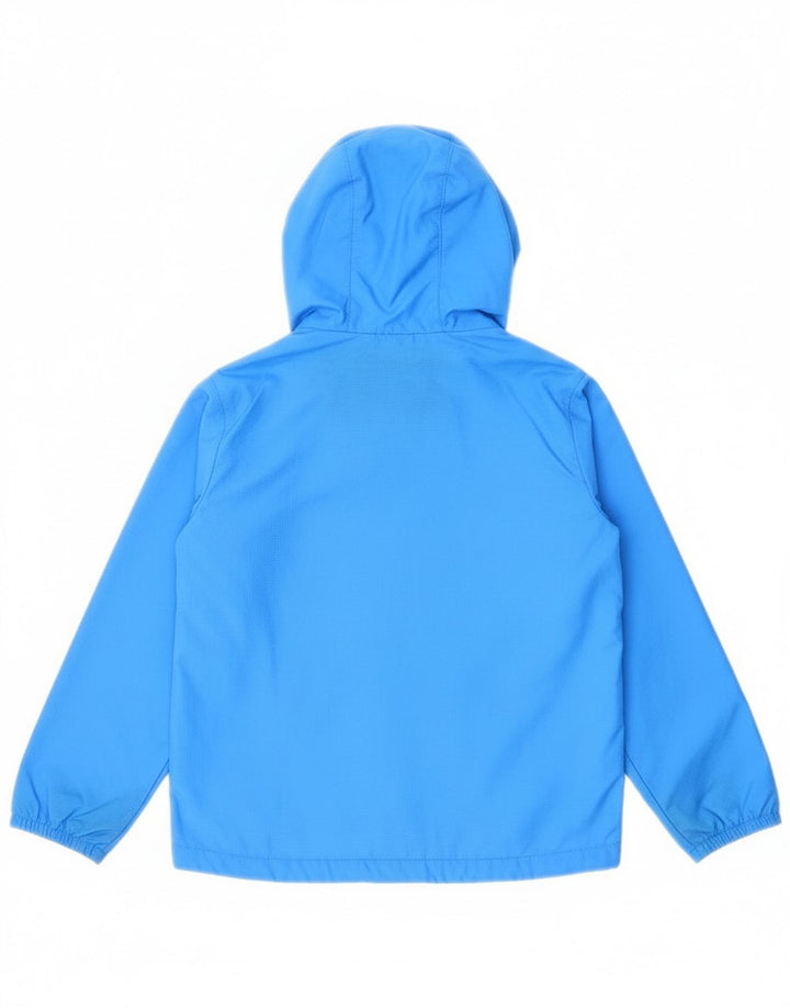Puma Veste de pluie à capuche garçon 7-8 ans Bleu Polyester