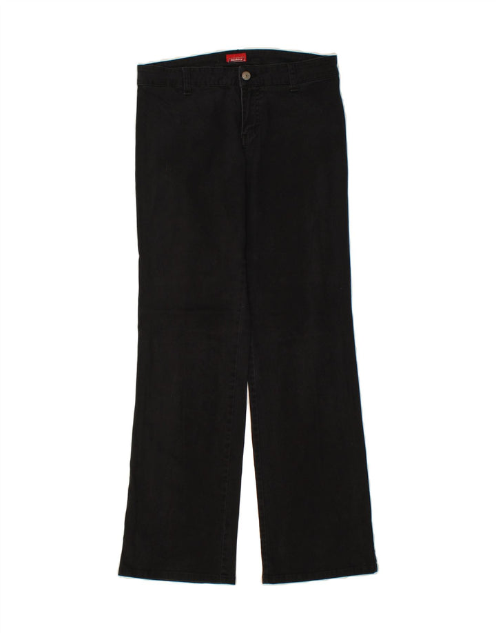 DICKIES Womens Straight Jeans US 9 Large W32 L31  Black Cotton Vintage Dickies and Second-Hand Dickies from Messina Hembry 