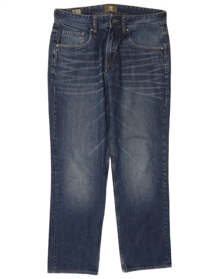 TIMBERLAND Jean droit homme W32 L29 bleu coton