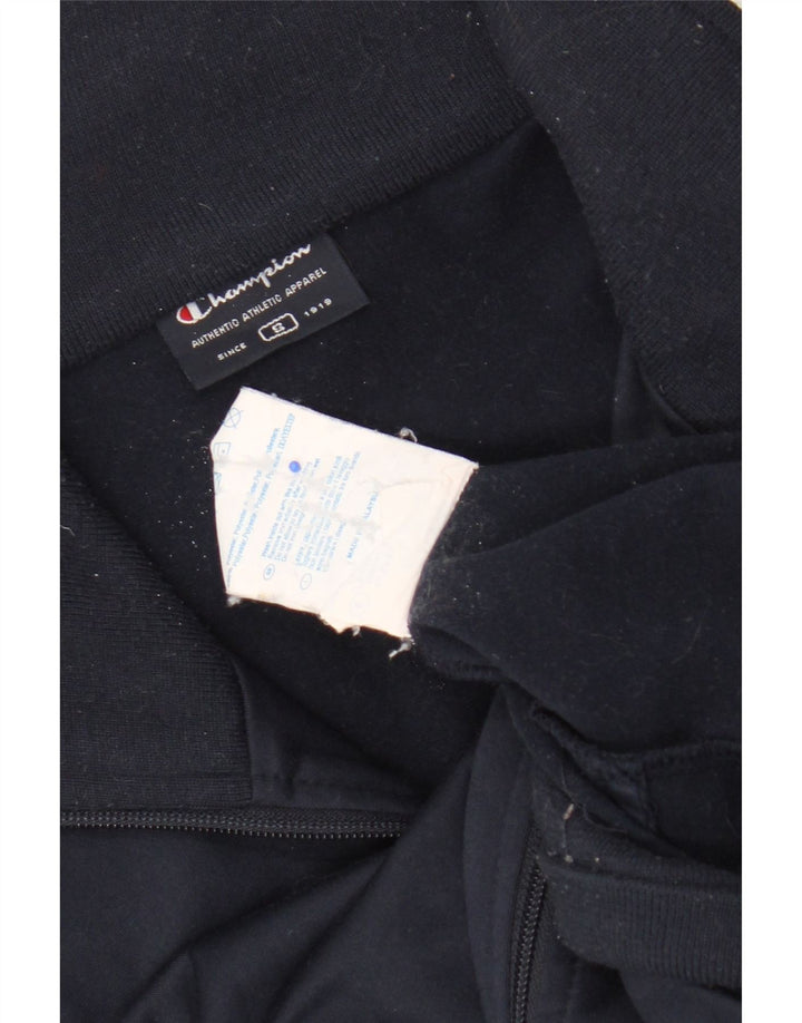 Champion Veste de survêtement pour homme Petit Bleu Marine Colorblock Polyester