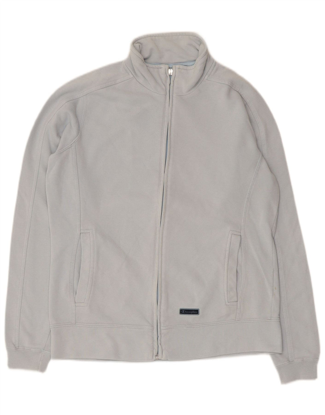 Champion Veste de survêtement pour femme UK 10 Small Bleu Coton