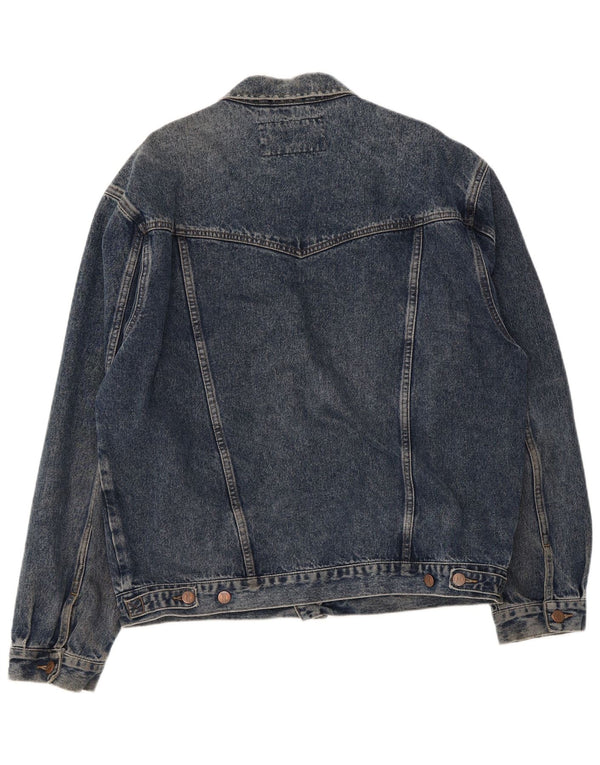 Wrangler Veste en Jean Homme UK 42 XL Bleu Coton