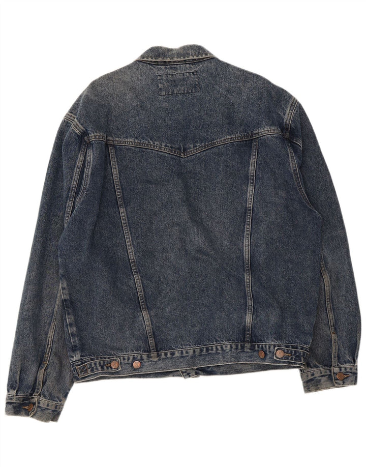 Wrangler Veste en Jean Homme UK 42 XL Bleu Coton
