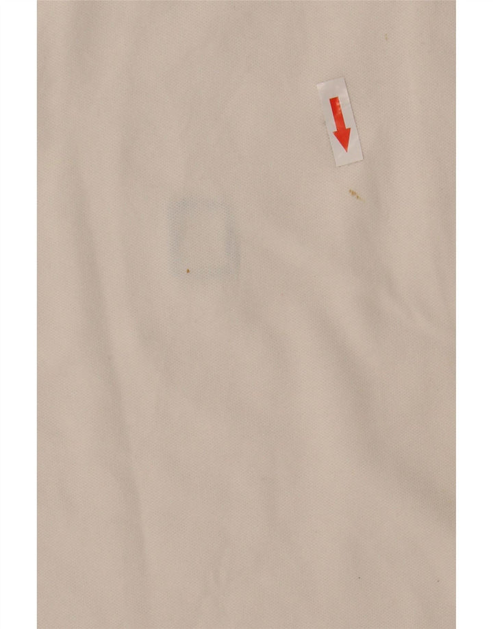 Refrigiwear Polo Homme Petit Blanc Colorblock Coton