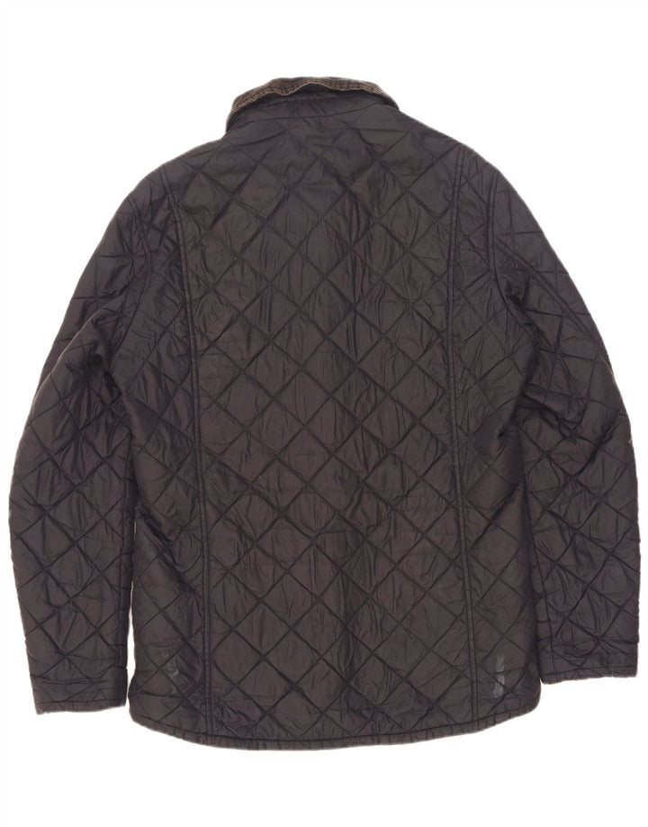 Barbour Veste matelassée pour hommes UK 38 Medium Navy Blue Polyamide