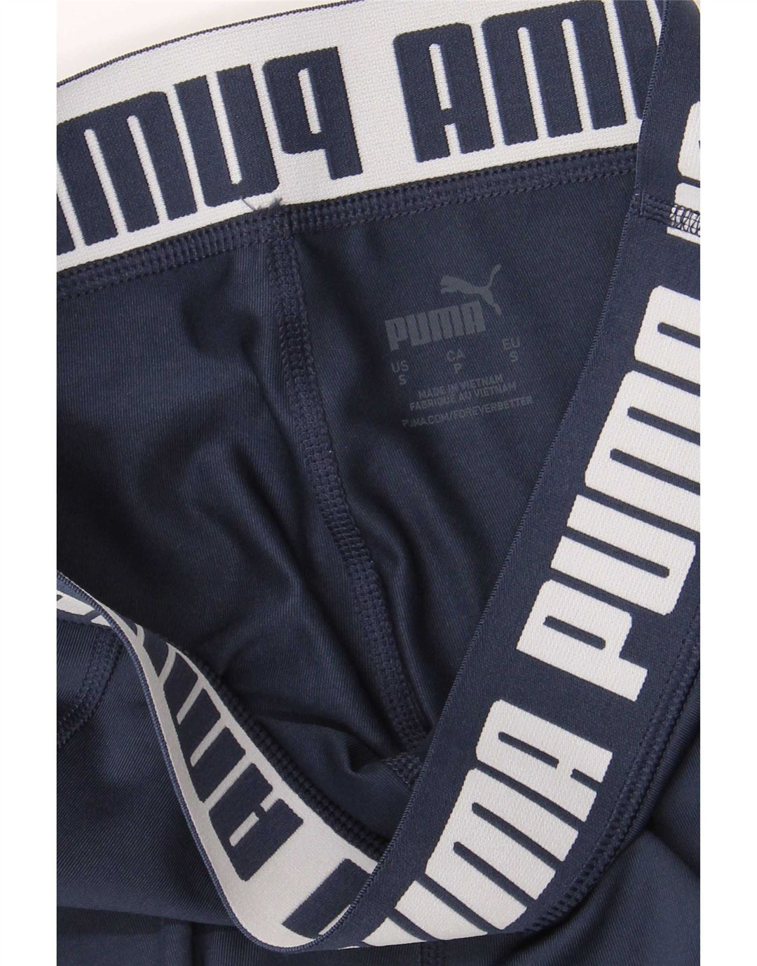 Puma Legging graphique pour femme UK 10 Small Bleu marine