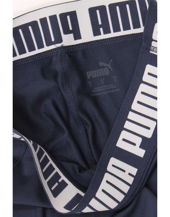 Puma Legging graphique pour femme UK 10 Small Bleu marine