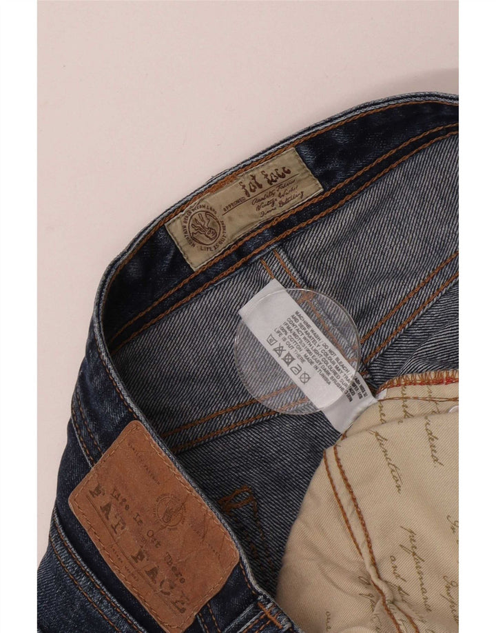 Fat Face Jean droit homme W36 L31 bleu marine coton