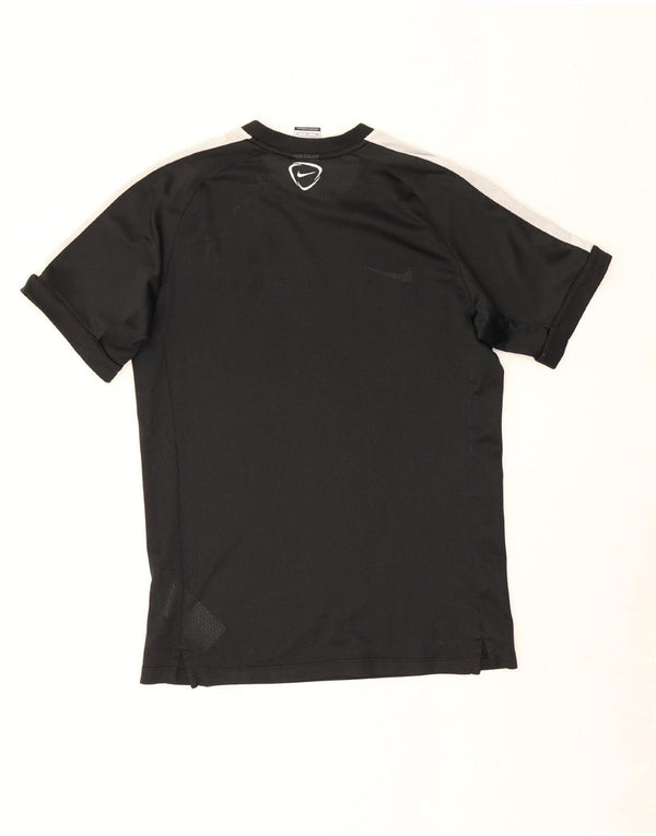 Nike Hommes Dri Fit Graphic T-Shirt Haut Noir Colorblock Polyester