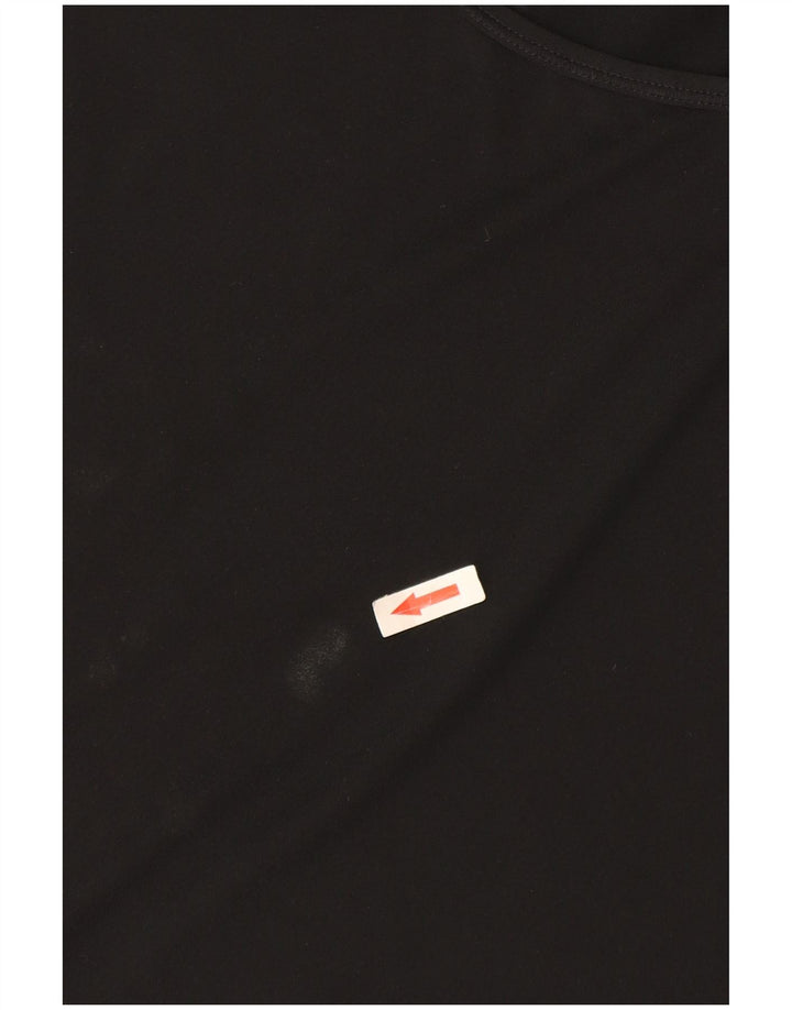 Nike Dri Fit Graphic Débardeur pour femme UK 14 Grand Noir