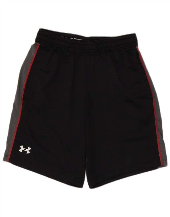 UNDER ARMOUR Short de sport pour homme Small Noir Colorblock Polyester