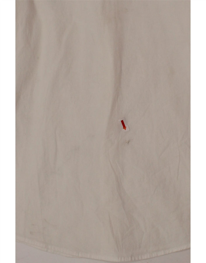 FRED PERRY Boys Shirt 7-8 Years White Cotton Vintage Fred Perry and Second-Hand Fred Perry from Messina Hembry 