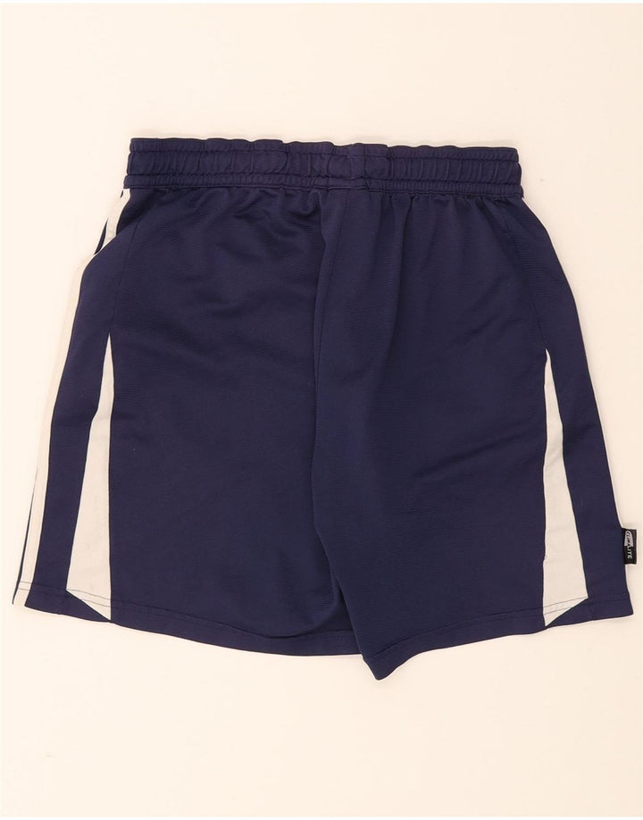 Adidas Short de sport Climalite pour homme en polyester color block bleu marine moyen