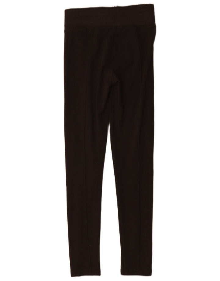 Zara Leggings Femme UK 12 Marron Moyen