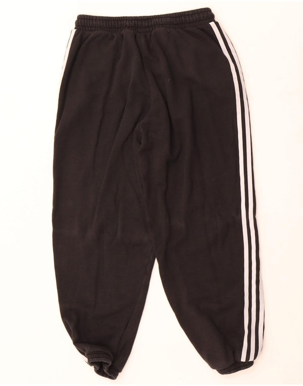 Adidas Pantalon de survêtement pour femme Joggers UK 14 Medium Noir Coton
