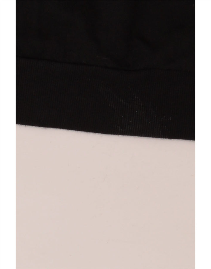 Adidas Pull à capuche zippé pour homme Petit coton noir