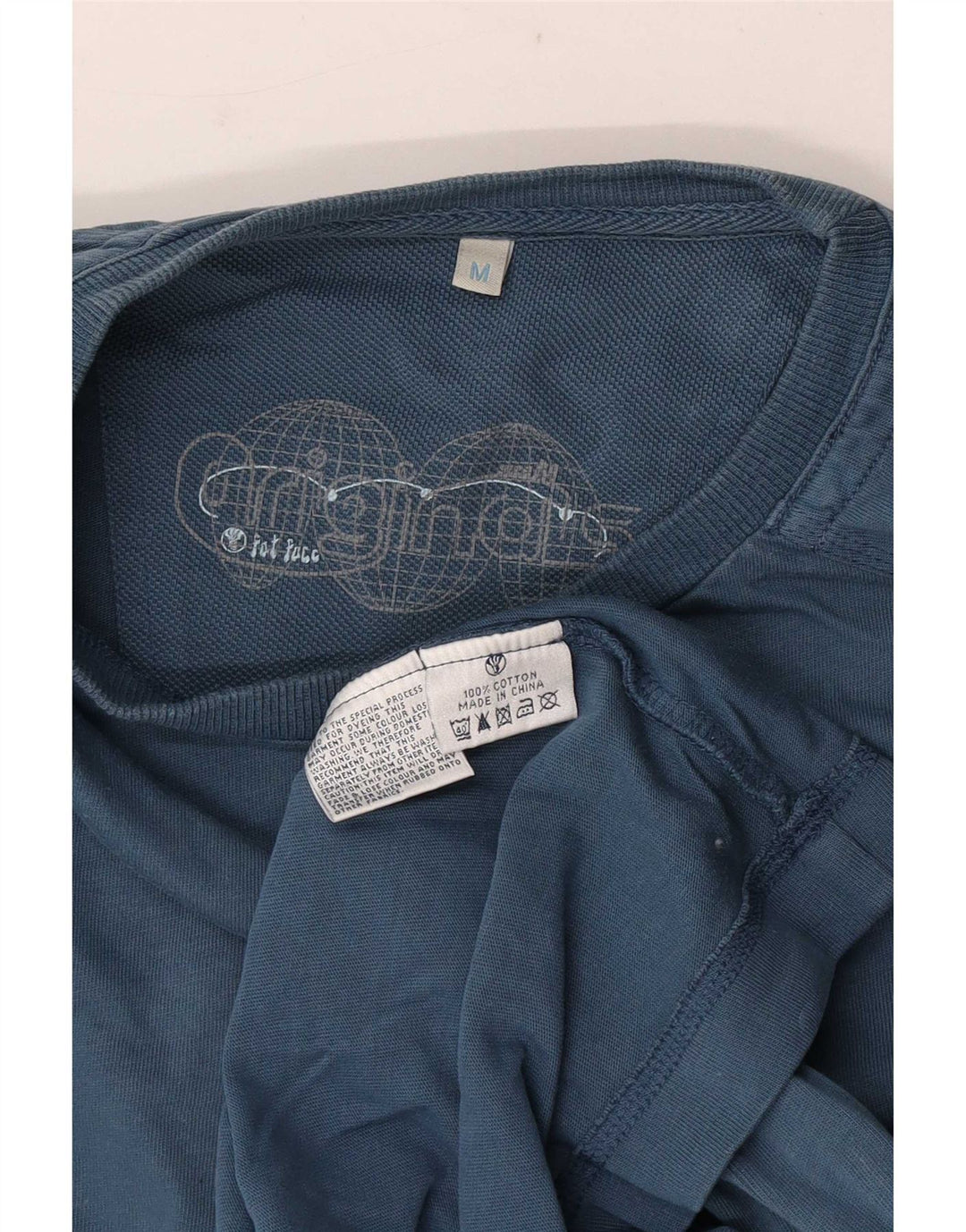 Fat Face T-Shirt Homme Bleu Moyen Coton