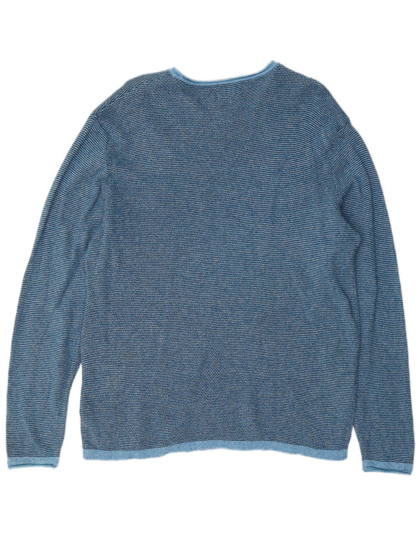 Jack & Jones Pull Col Rond Homme XL Bleu Coton