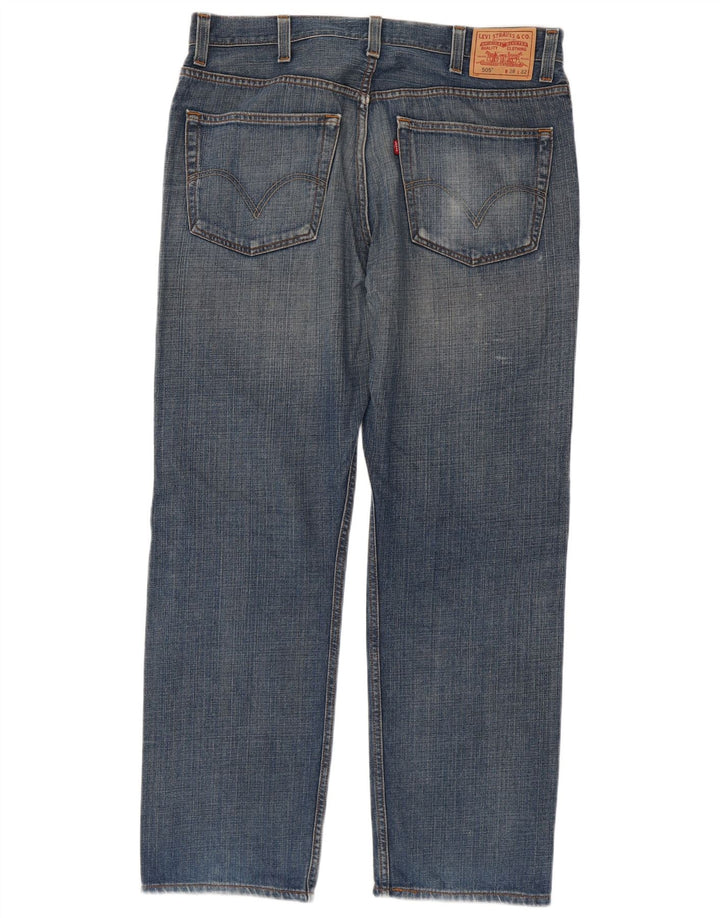 Levi's Jean Droit 505 Regular Fit Homme W38 L32 Bleu Coton