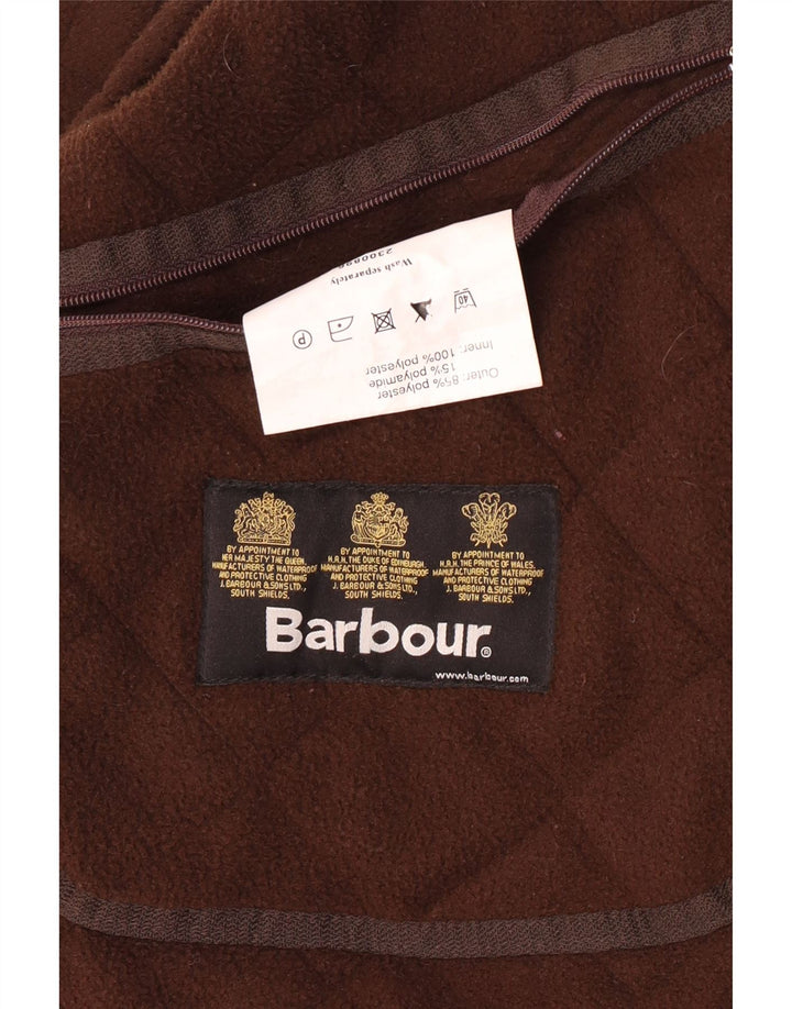 Barbour Veste matelassée pour hommes UK 44 2XL Marron Polyester