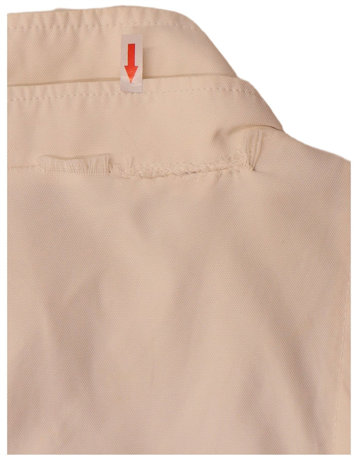 Zara Veste utilitaire pour femme UK 16 Large Nylon blanc cassé