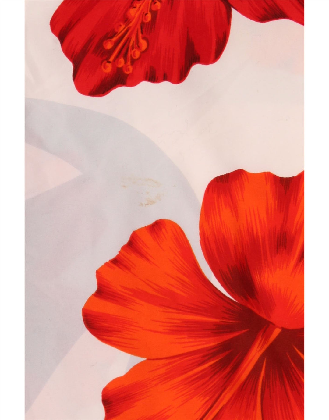 Quiksilver Chemise à Manches Courtes Homme Grand Blanc Floral Polyester