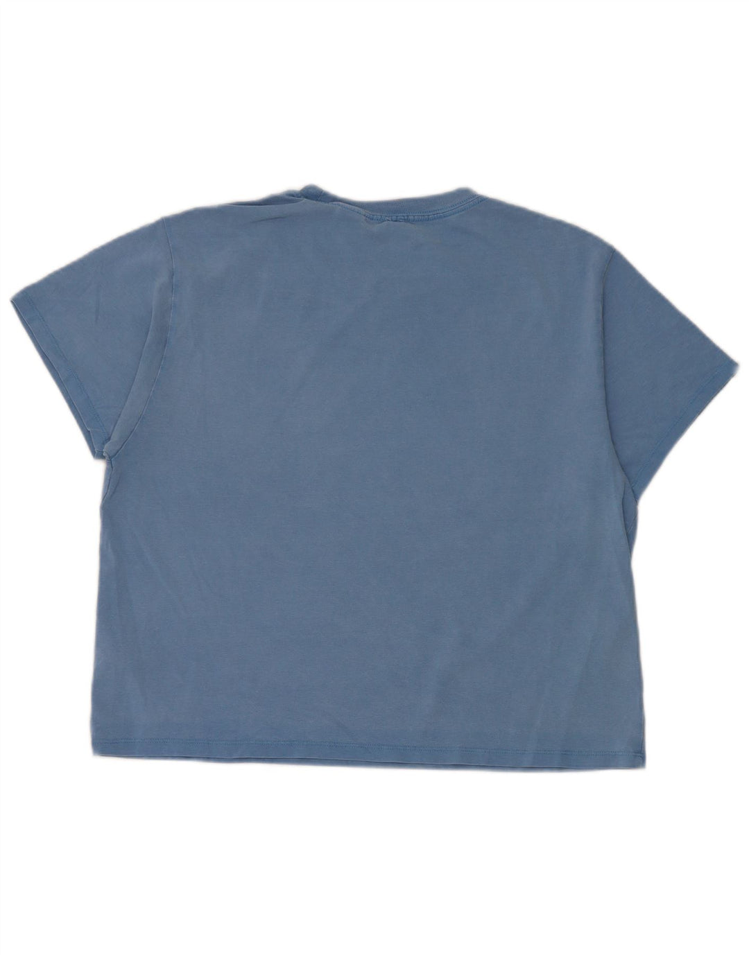 Levi's T-Shirt Graphique Femme UK 14 Bleu Moyen Coton