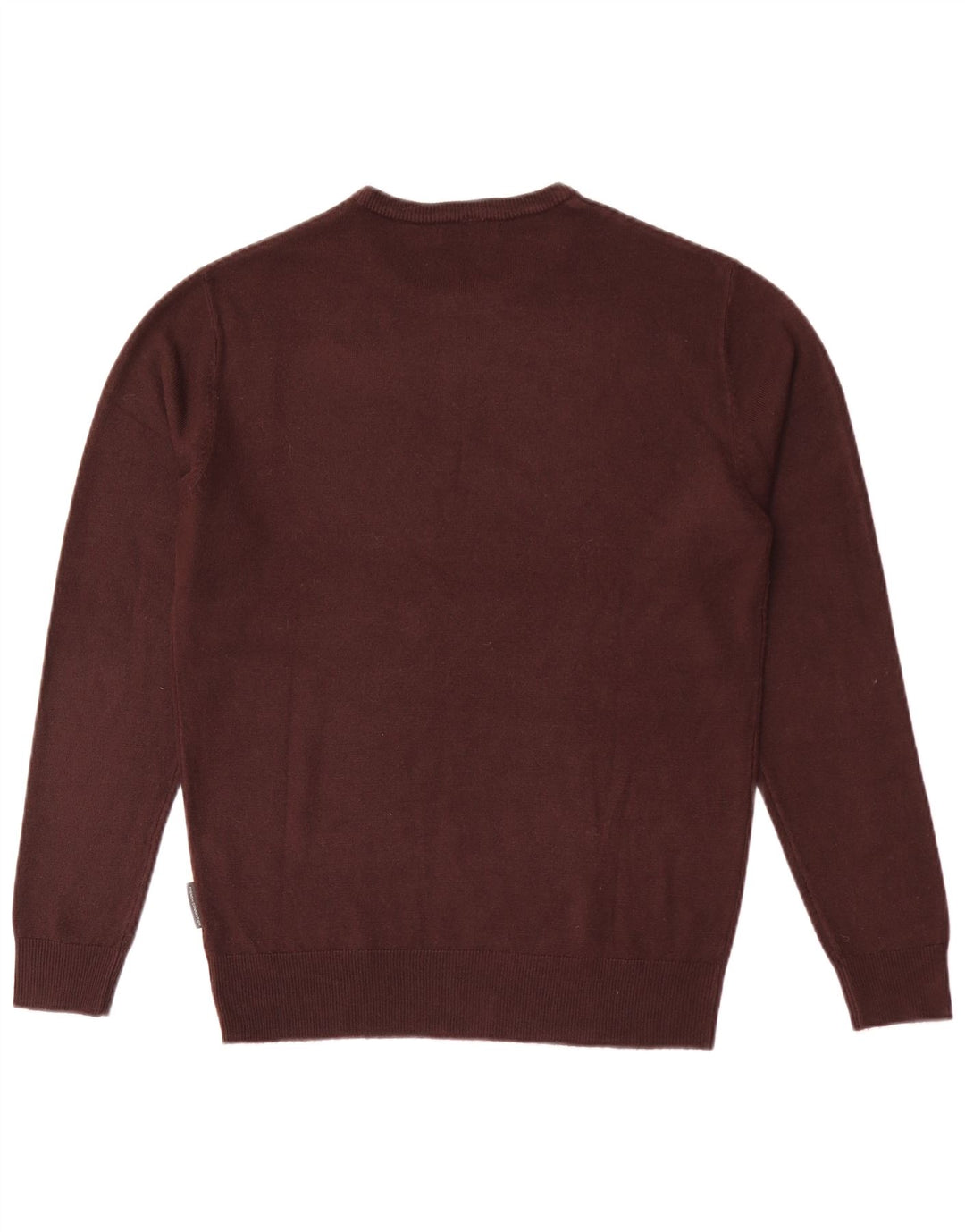 French Connection Pull Col Rond Coupe Regular Homme Bordeaux Moyen