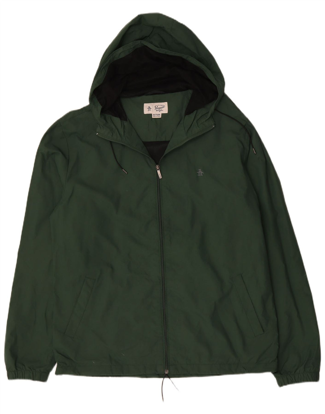 Penguin Veste de Pluie à Capuche Homme UK 44 2XL Vert Polyamide