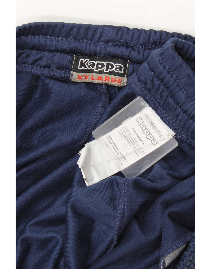 Kappa Survêtement complet pour homme 2XL Bleu marine Polyester