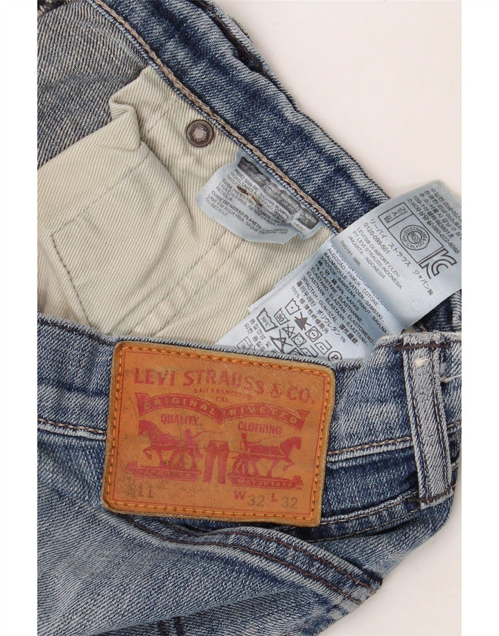 LEVI'S Jean Slim 511 Homme W32 L32 Bleu Coton