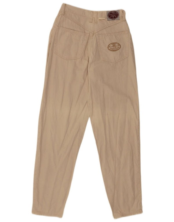 Lucky Star Pantalon décontracté fuselé pour femme IT 38 XS W24 L30 Coton beige