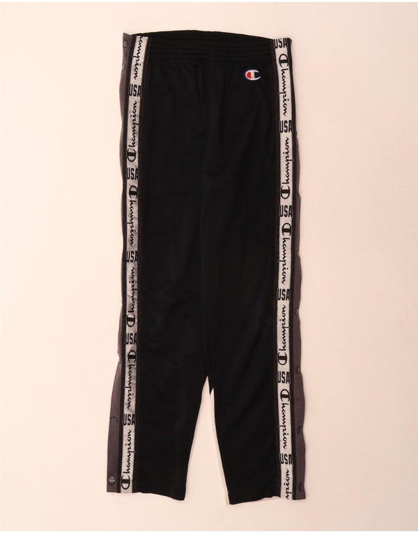 Champion Pantalon de Survêtement USA Graphic Homme Noir Colorblock Sports
