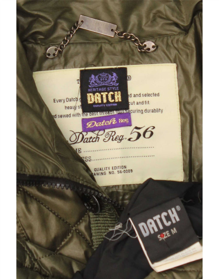 Datch Veste matelassée pour homme UK 38 Medium Kaki Polyester
